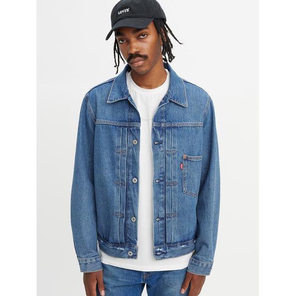 TYPE I トラッカージャケット ミディアムインディゴ STONEWASH