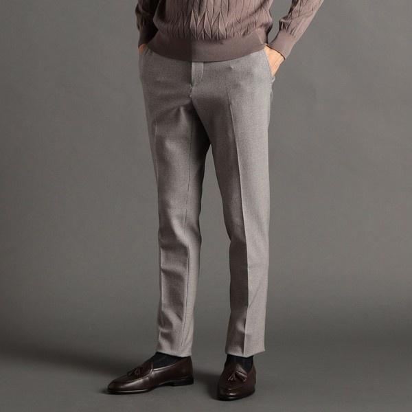 【ex/tra】VISLY ハウンドトゥース セットアップスラックス