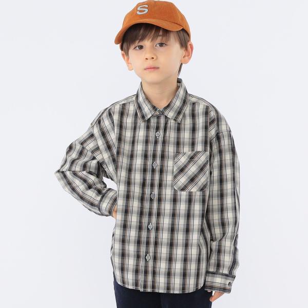 SHIPS KIDS:100〜130cm / コンフォータブル 長袖 シャツ