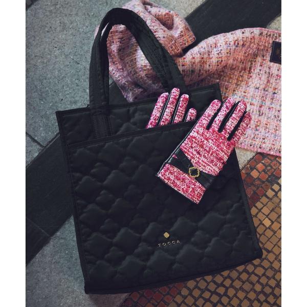 【撥水】CHECKER CLOVER QUILT TOTE トートバッグ