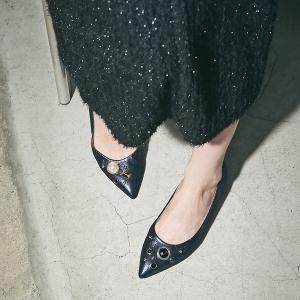 Demi-Luxe BEAMS（デミルクス ビームス） パンプス レザーミュール .M