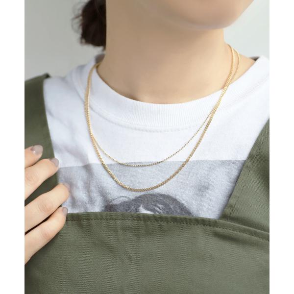 ダブルチェーンネックレス