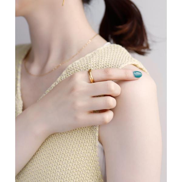 ニュアンスメタルリング