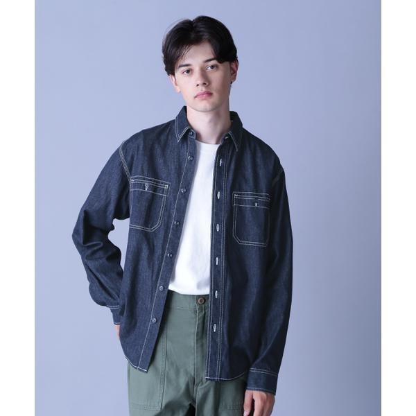 BASIC LIGHT DENIM L／S SHIRT ／ ベーシック ライト デニム 長袖 シャツ