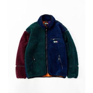 MANASTASH（マナスタッシュ） ツートーン フリースジャケット