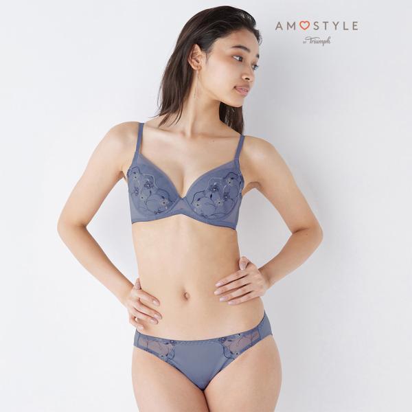 エントリーコレクション ブラ＆ショーツセット フローティングフラワー 507 Eカップ