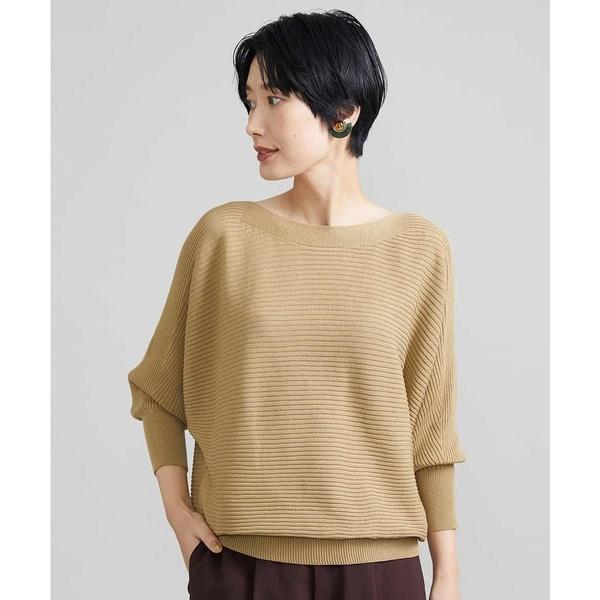 [小さいサイズ]ホールガーメント(R)ドルマンスリーブニット(定番人気/7分袖）