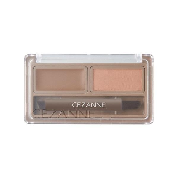 アイブロウワックス＆パウダーW2　ナチュラルブラウン