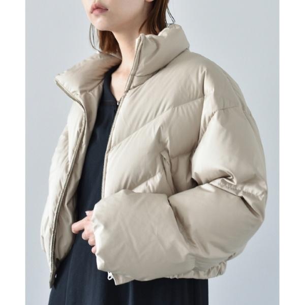 CODE A | cropped down jacket