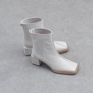 MANA（マナ） ブーツ ショート サイドゴア 厚底 靴 518029 : あかい靴