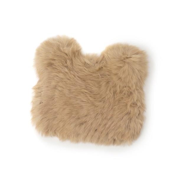 ロングファーくまみみニット帽