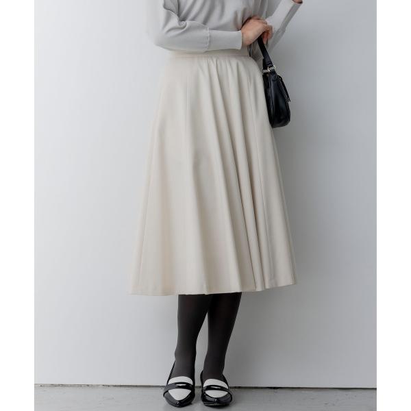 T/Rツイルストレッチ フレアスカート