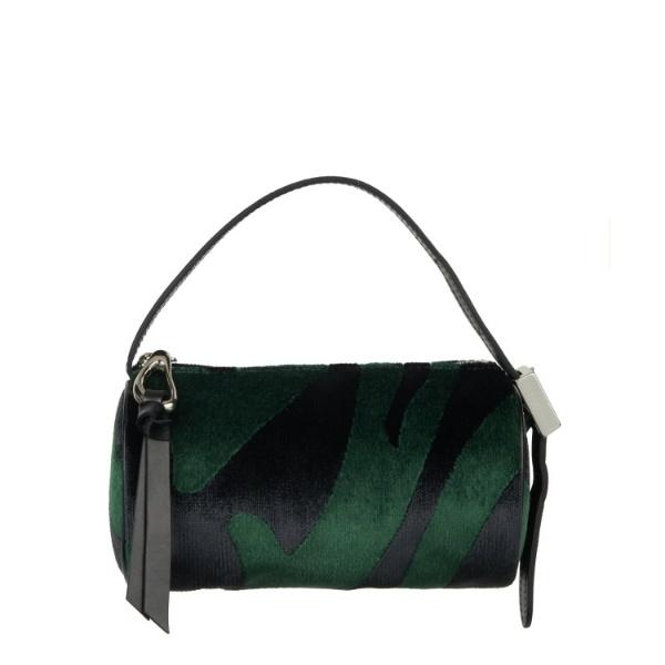 ゼブラ チャームバッグ