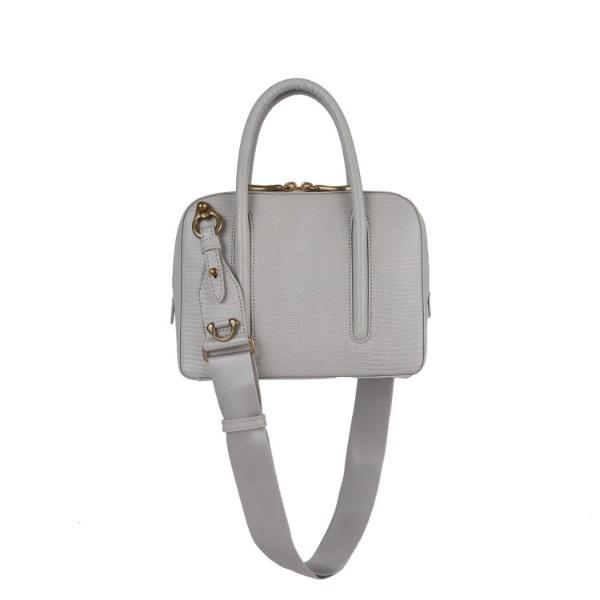 STORY／美人百花 10月号掲載【ジョリー ミニボストン リザード】 ハンドバッグ