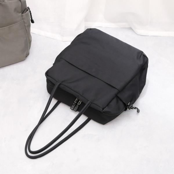 カシュカシュ cachecache / ナイロンボストントートバッグ