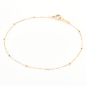 Lilas ブレスレット ダイヤ10mmバーブレスレット K10 レディース