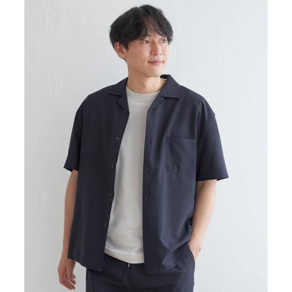 【セットアップ対応】Reflax(R) リラックスオープンカラーシャツ