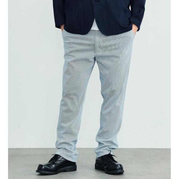 【大きいサイズ】デニスラ AIR スリムテーパードパンツ 軽量 ビジカジ