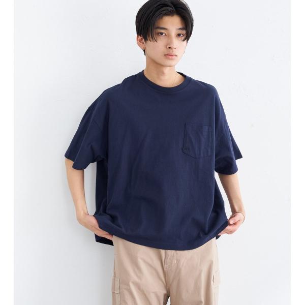 【WEB限定】EDWIN STEPMARK ワイドボディポケット半袖Tシャツ