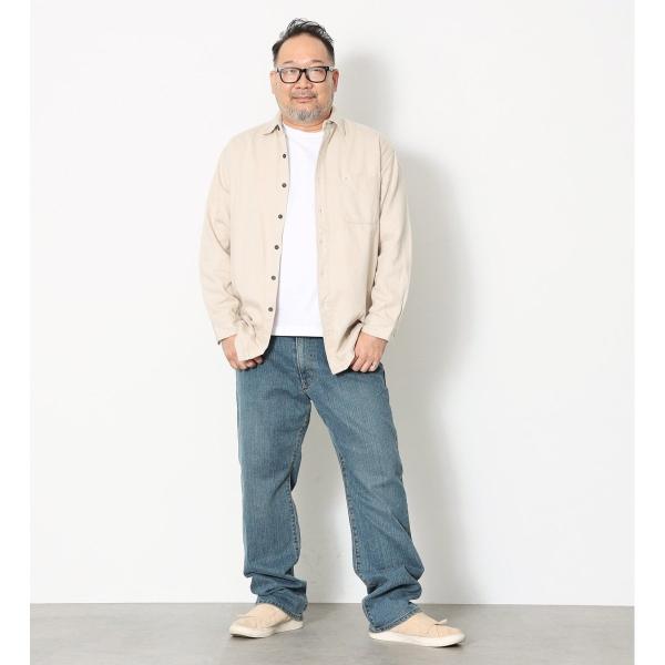 【大きいサイズ】インターナショナルベーシック 404フレックス ルーズストレートパンツ