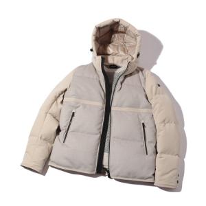 DUNO◇ダウンジャケット/44/ポリエステル/BLK/無地/7DUALYSSA