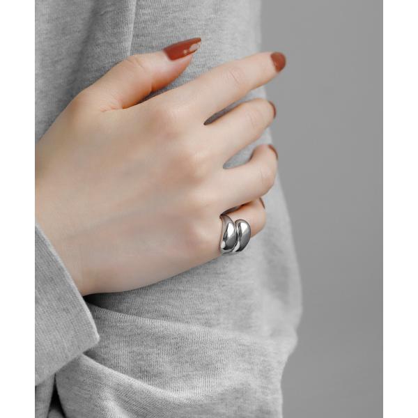 ボールドフォークピンキーリング