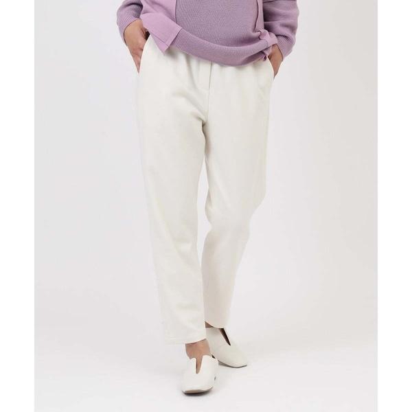 【小さいサイズ/洗濯機で洗える】カシミアタッチツイルストレッチパンツ　