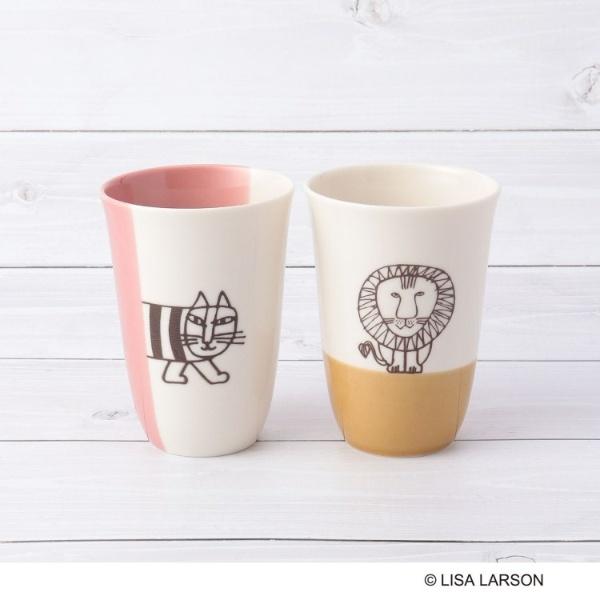 ◆LISA LARSON リサ・ラーソン フリーカップ 木箱入 2P