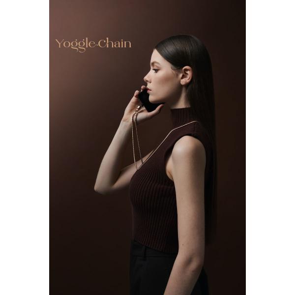 Yoggle Chain-Snake Chain(黒/シルバー)