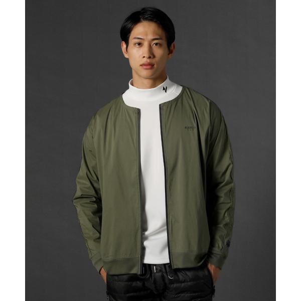 ＜LUXE/R＞/ストレッチ布帛ノーカラージップジャケット