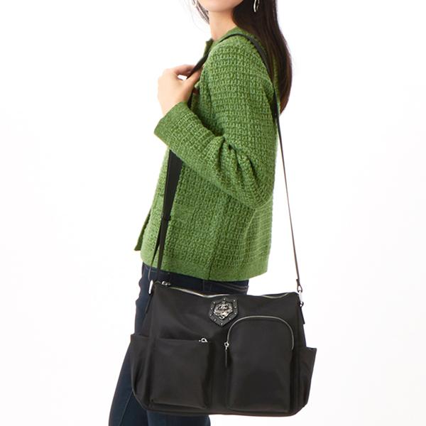 アシンメトリーポケット ショルダーバッグ