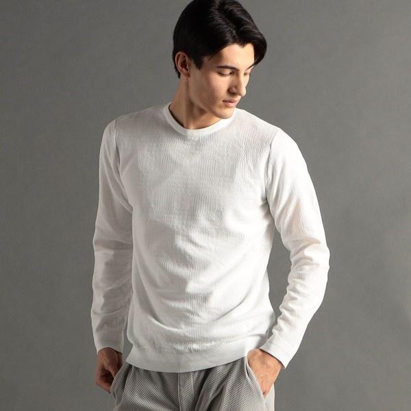 シャドウチェック プルオーバーニット