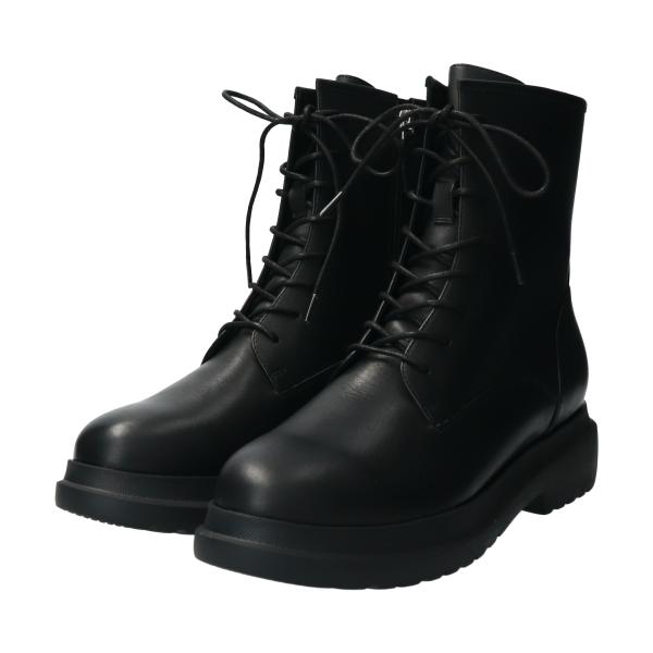 PARADIS COULEUR◆4.5cmヒール◆モールドソールレースアップショートブーツ