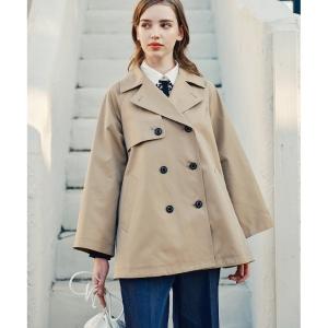 Aラインショートトレンチジャケットの商品画像