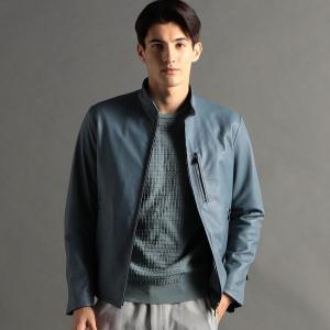 MONSIEUR NICOLE（ムッシュニコル） 革ジャン ライダース ラムレザー