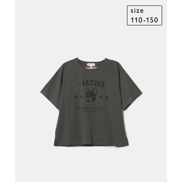 【KIDS】DOGプリントTシャツ