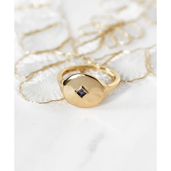 サファイアシグネットリング