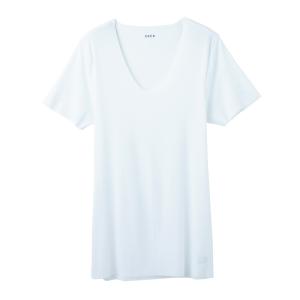 【SEEK】【CUT OFF 強撚】UネツクTシヤツの詳細画像3