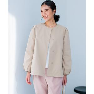 23区 ノーカラーコート コート 「VERYコラボ/撥水加工