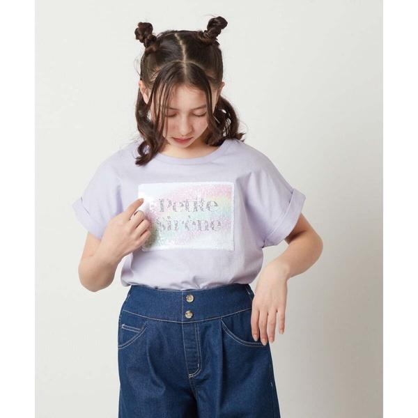 [100-130]スパンコールTシャツ