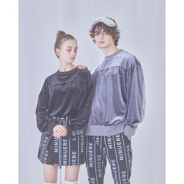 unisex velor pull over