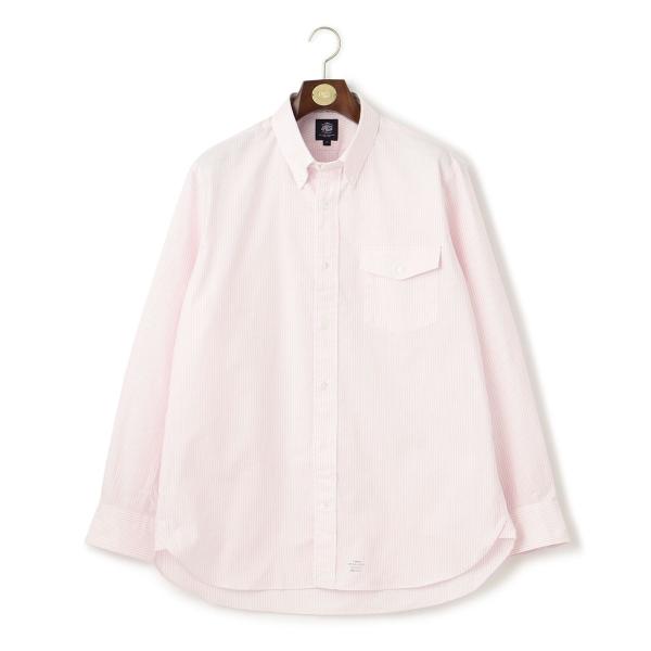 【KING SIZE】【定番】アービングキャンディストライプ シャツ / ボタンダウン