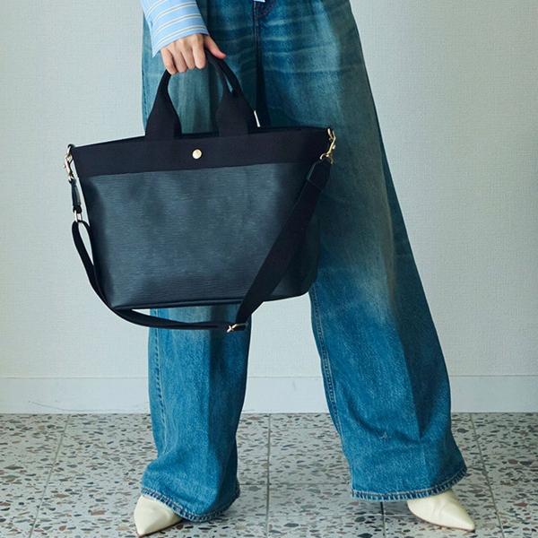 【Breath TOPKAPI】RIPPLE リプル A4 トート バッグ L（ショルダー付き）