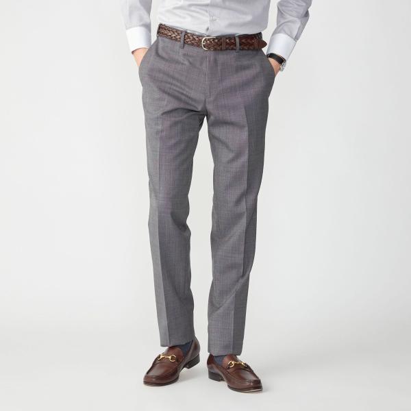 SHIPS:〈セットアップ対応/洗濯機可能〉トロピカル ウォッシャブル ピンヘッド パンツ