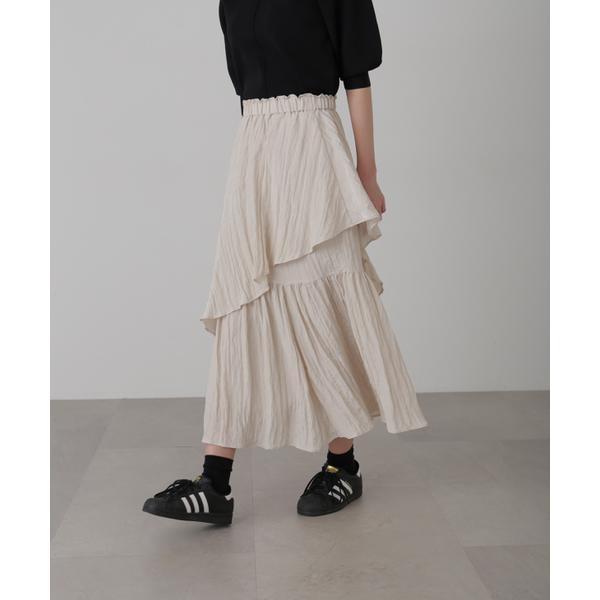 ワッシャーランダムティアードスカート