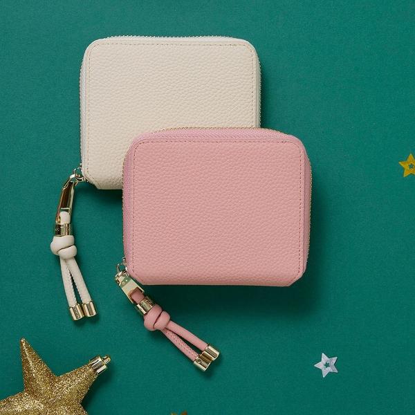 【TREASURE TOPKAPI】シュリンクレザー 二つ折り 財布