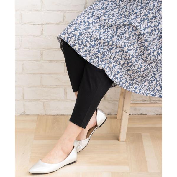 【大きいサイズ】 15号・19号(3L・5L) 9分丈レギンス