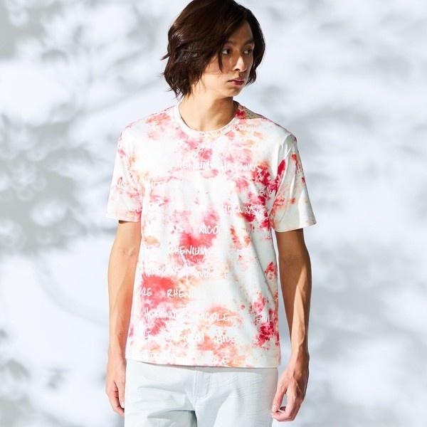 【WEB限定】ムラ柄ロゴプリント半袖Ｔシャツ