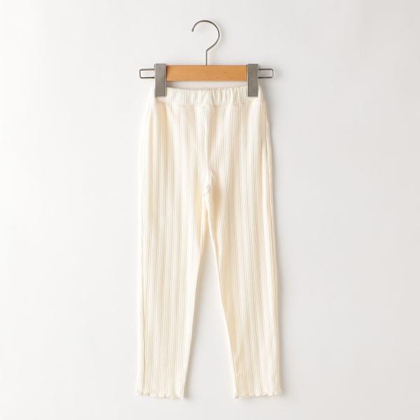 SHIPS KIDS:100〜140cm /〈接触冷感/UVカット〉リブ レギンス