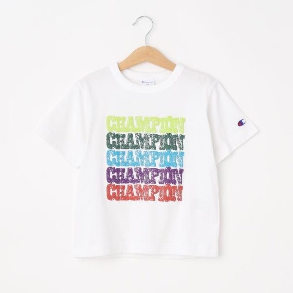 【Champion】カラフルロゴTシャツ